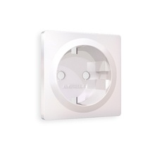 Лицевая панель для электрической розетки с заземлением QUANT Ambrella Volt ALFA AP2060_AMB