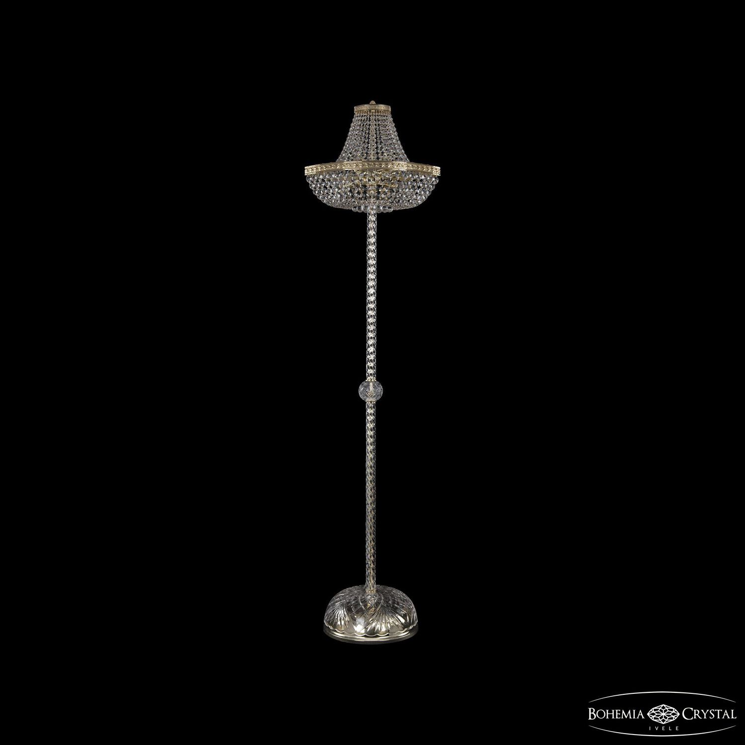 

Торшер Bohemia Ivele Crystal 19283T3/H/45IV-172 G, 19283T3/H/45IV-172 G