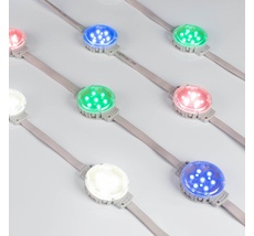 Модуль управляемый DMX-F10-D50 24V RGBW (2W, IP68, 120 deg) ( Arlight 036825_ARL