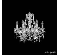 Хрустальная люстра Bohemia Ivele Crystal 1411/6/160 Ni_BI