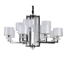 Подвесная люстра Newport 4408+4/C black glossy_NP