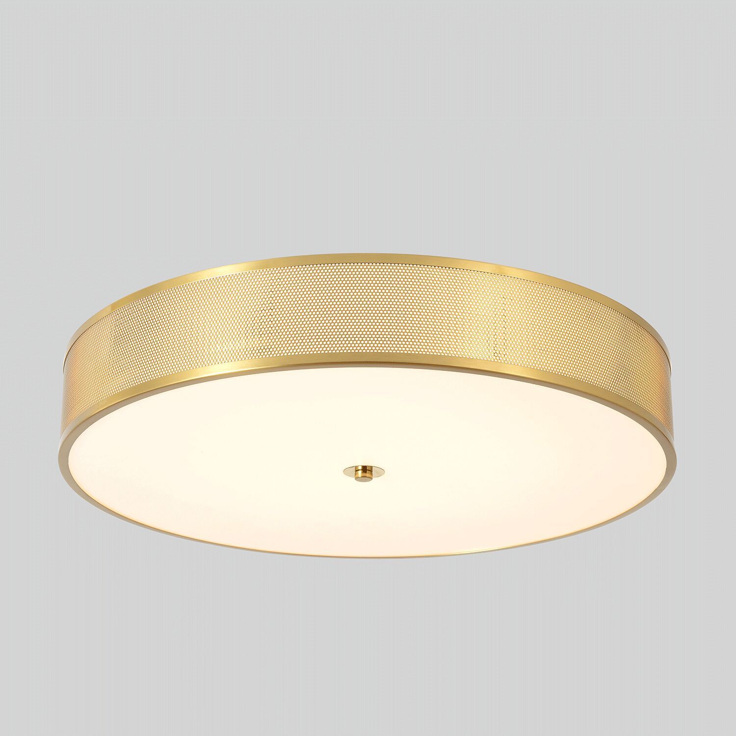 Потолочный светильник Crystal Lux BUTTON PL40W LED_CR