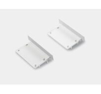 Заглушки LE6332-W-ECS белые для профиля LE.6332-W (комплект 2 шт) SWG PRO 00-00010386_SW