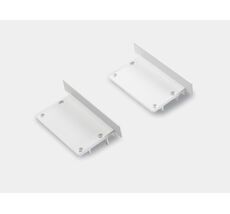 Заглушки LE6332-W-ECS белые для профиля LE.6332-W (комплект 2 шт) SWG PRO 00-00010386_SW