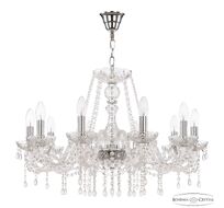 Хрустальная люстра Bohemia Ivele Crystal 112/10/240 Ni V0300_BI