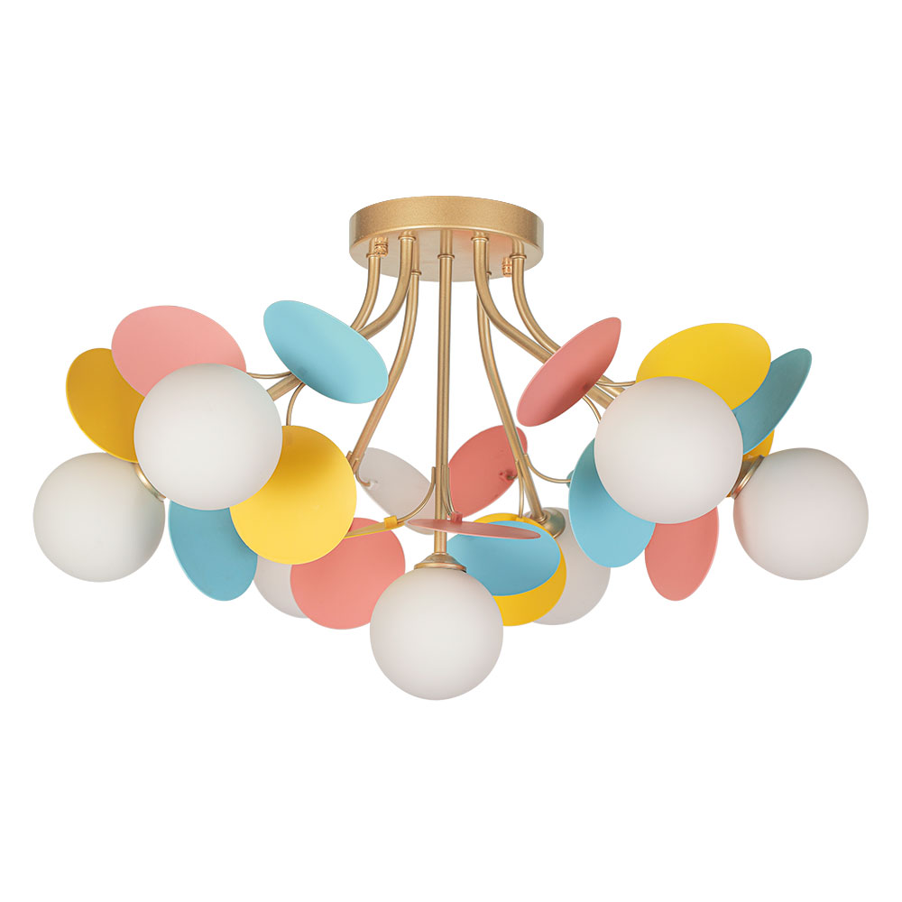 Потолочный светильник Arte Lamp PEACOCK A1369PL-7MD
