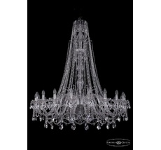 Хрустальная люстра Bohemia Ivele 1411/20/460/XL-154 Ni_BI