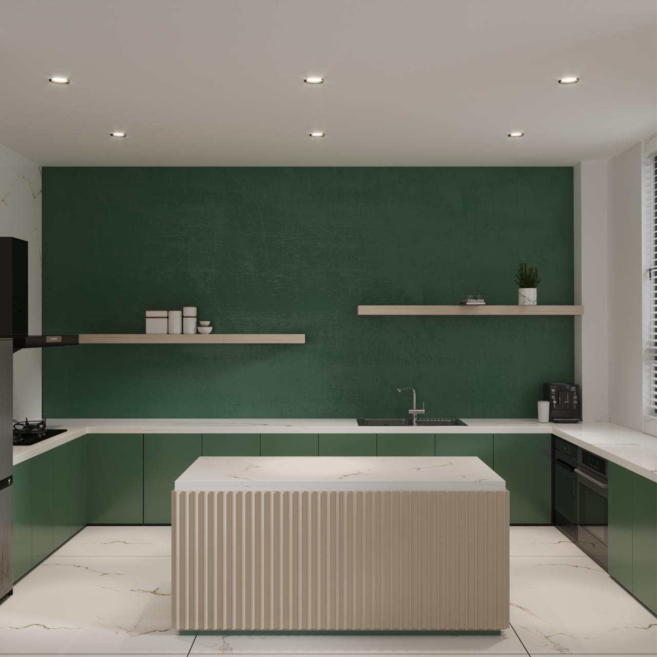 Встраиваемый светильник с переключателем цветовой температуры Novotech LANG 359427