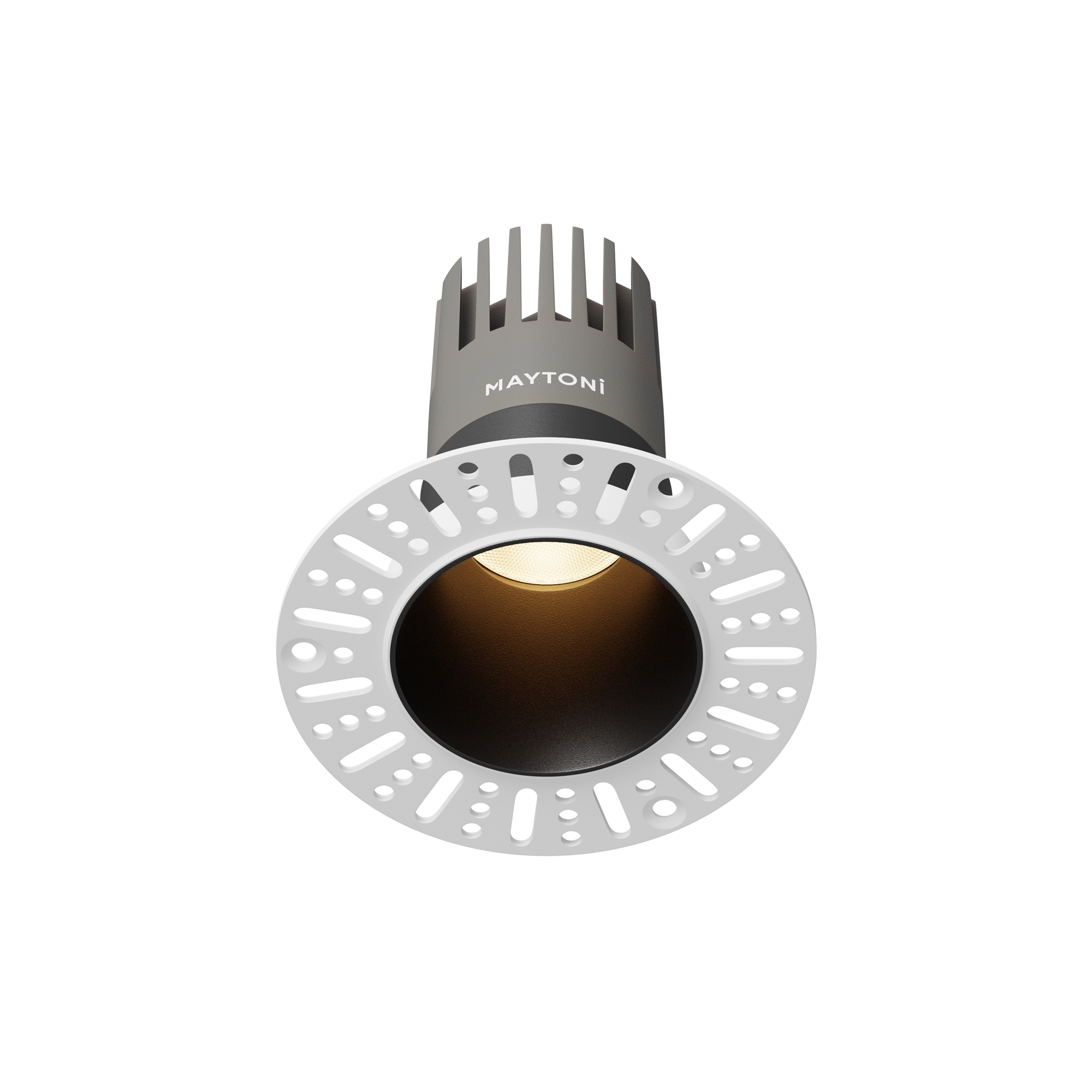 Встраиваемый светильник Maytoni Dip DL120-10W-3K-TRS-B_MY