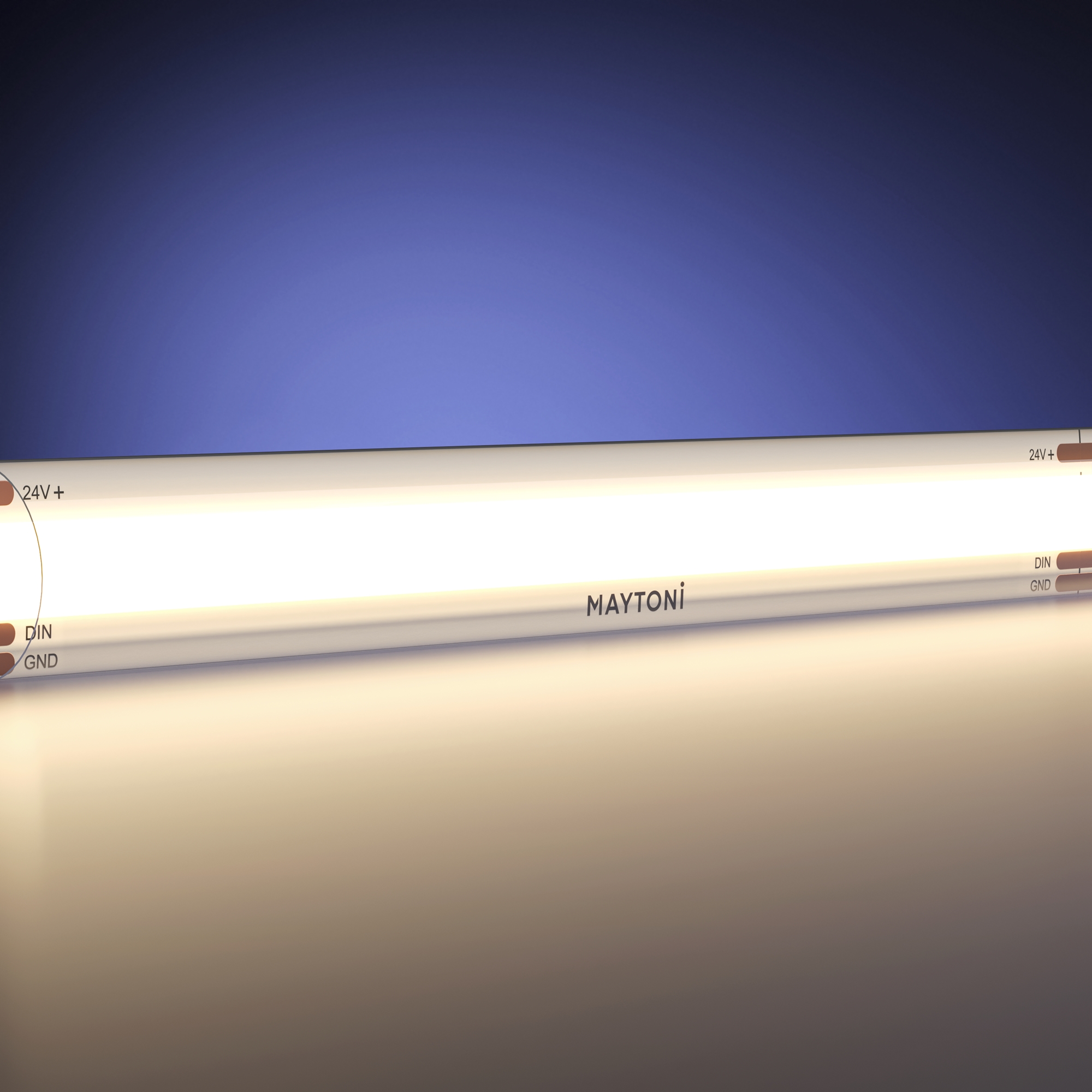 Светодиодная лента 24В COB 12Вт/м 3000K 5м IP 65 Maytoni 201256_MY