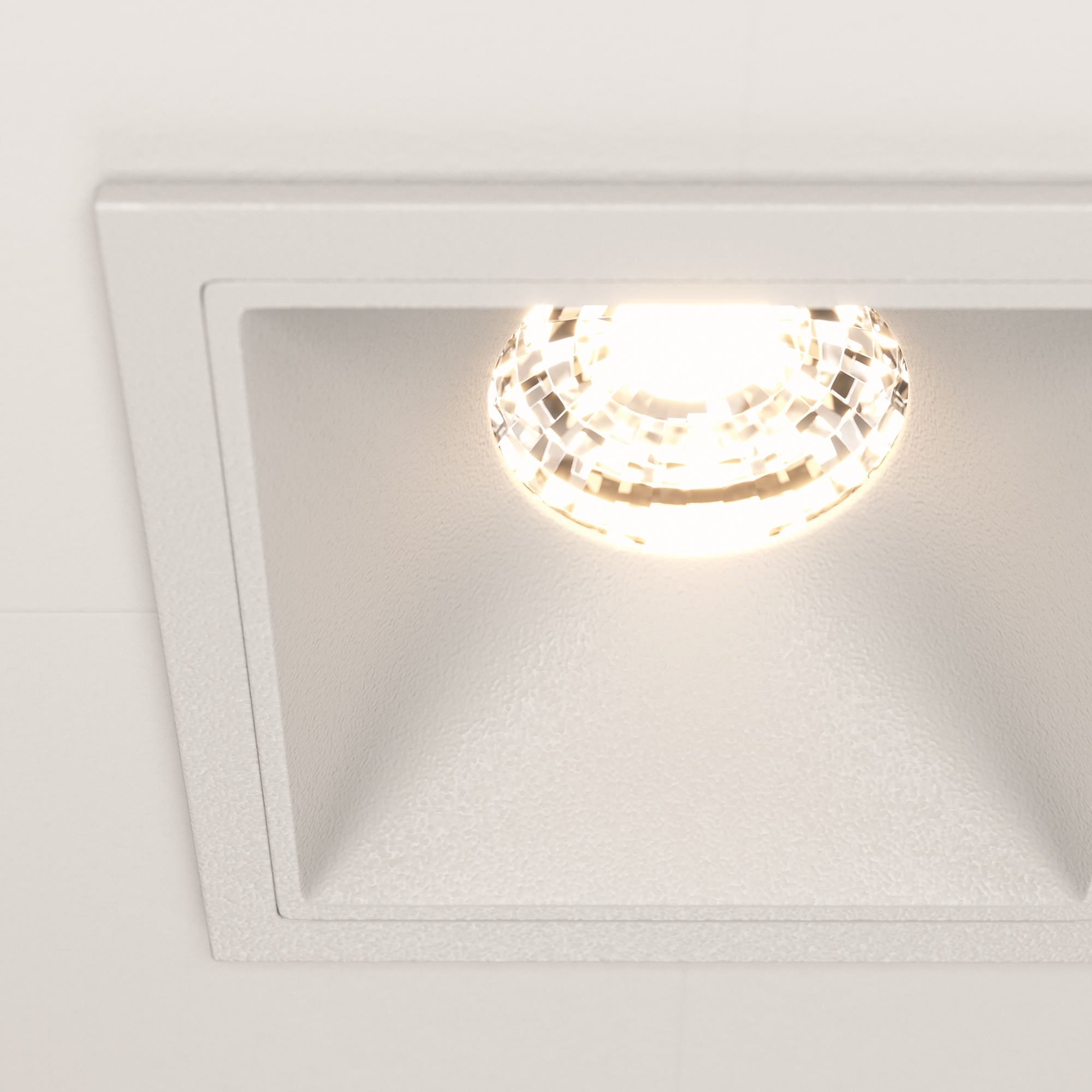 Встраиваемый светильник Maytoni Technical Alfa LED DL043-01-10W3K-SQ-W_MY