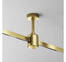 Крепление потолочное Short 78мм с прямым коннектором питани Maytoni Flarity TRA156C-IPC1-BS_MY