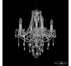 Хрустальная люстра Bohemia Ivele Crystal 1415/4/141 Ni_BI