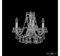 Хрустальная люстра Bohemia Ivele Crystal 1409/3/141 Ni_BI
