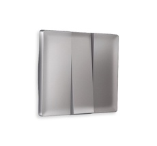 Лицевая панель для 3-клавишных выключателей QUANT Ambrella Volt ALFA AP5050_AMB