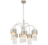 Подвесная люстра E14*40W Satin nickel Escada 656/6PL_ESC