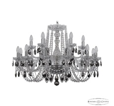 Хрустальная люстра Bohemia Ivele 1402/12+6/300 Ni K731_BI