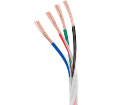 Провод питания ARL-20AWG-CLEAR-4Wire-CU-Double (4x0.75mm) ( Arlight 040594_ARL