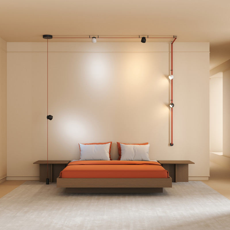 Трековый светильник Denkirs BELTY SPOT DK5642-BK