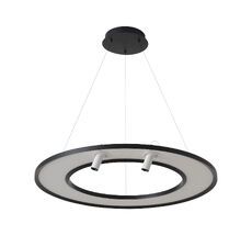 Подвесной светильник Crystal Lux CONTOUR SP50W LED BLACK_CR