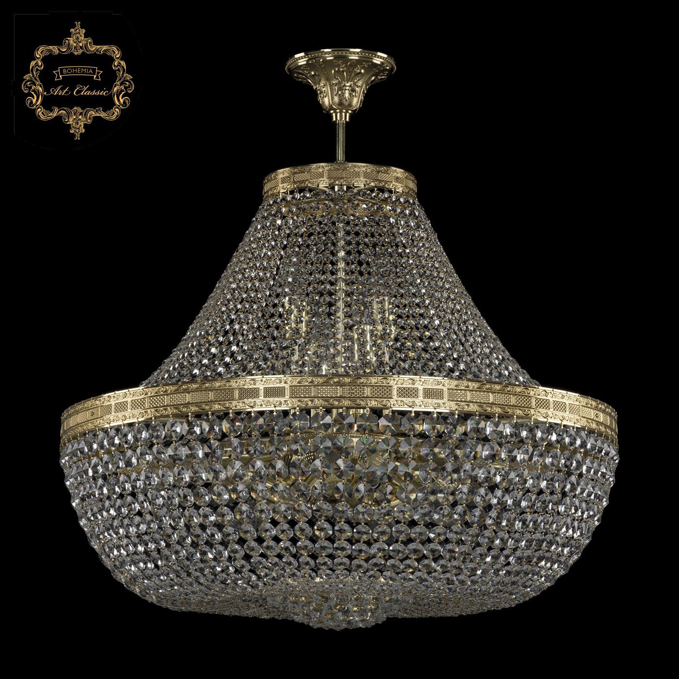 Хрустальная люстра Bohemia Art Classic 21.281.H1.70SP.G_BI