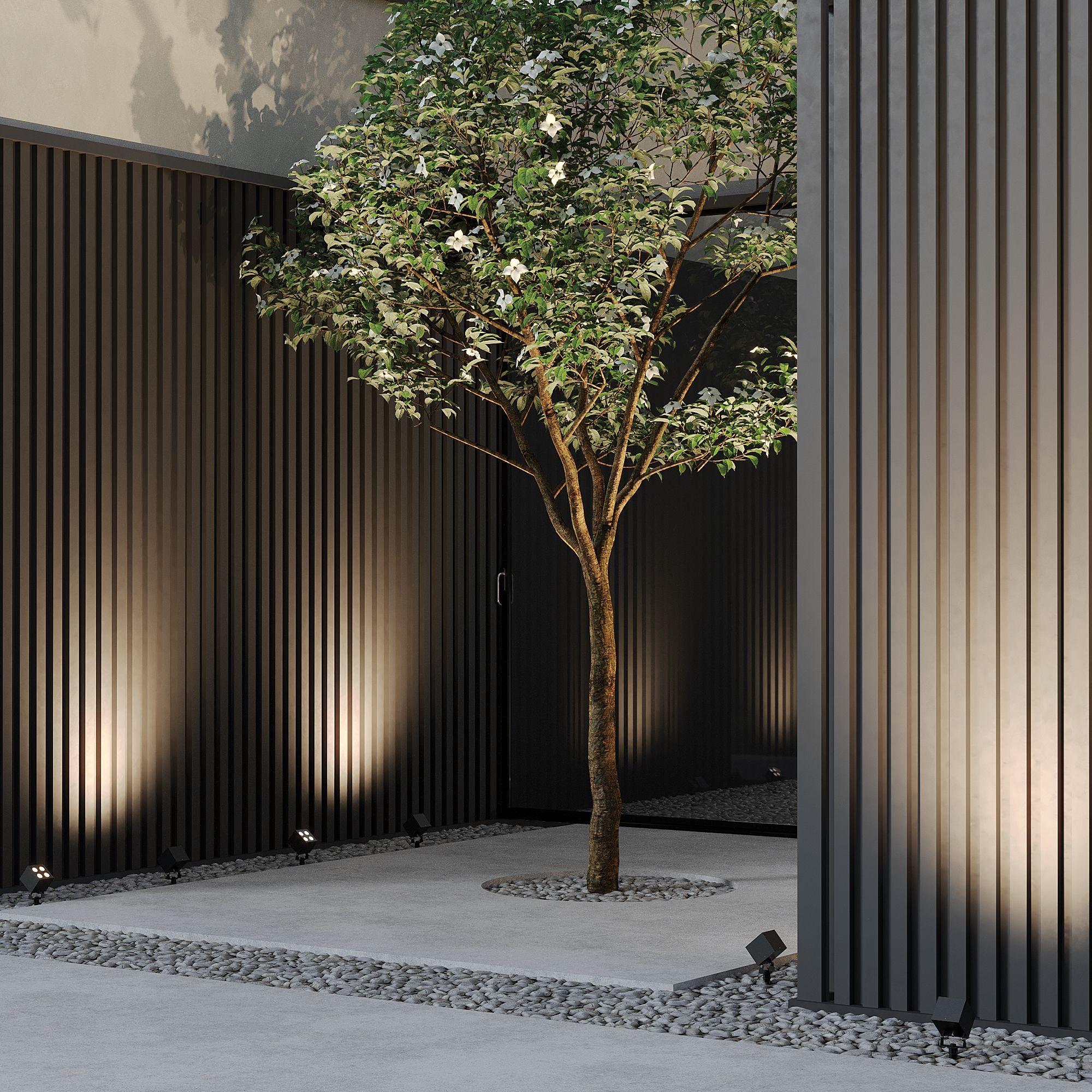 Ландшафтный светильник Maytoni Ares O309FL-L8B3K_MY