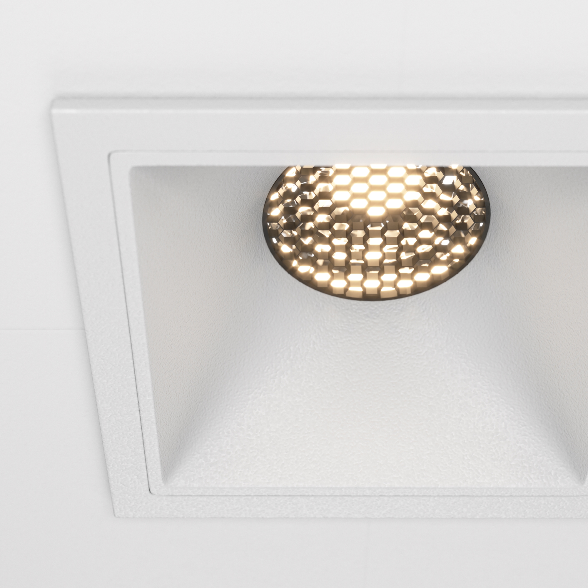 Встраиваемый светильник Maytoni Technical Alfa LED DL043-01-10W3K-SQ-W_MY