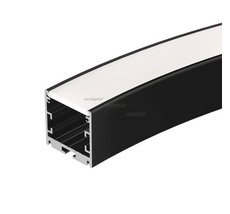 Профиль SL-ARC-3535-D800-A90 BLACK (630мм, дуга 1 из 4) 027638_ARL