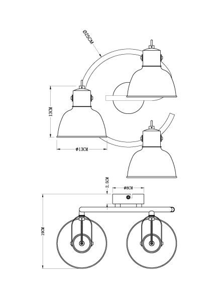 Спот Globo FILLO 54655-3_GL