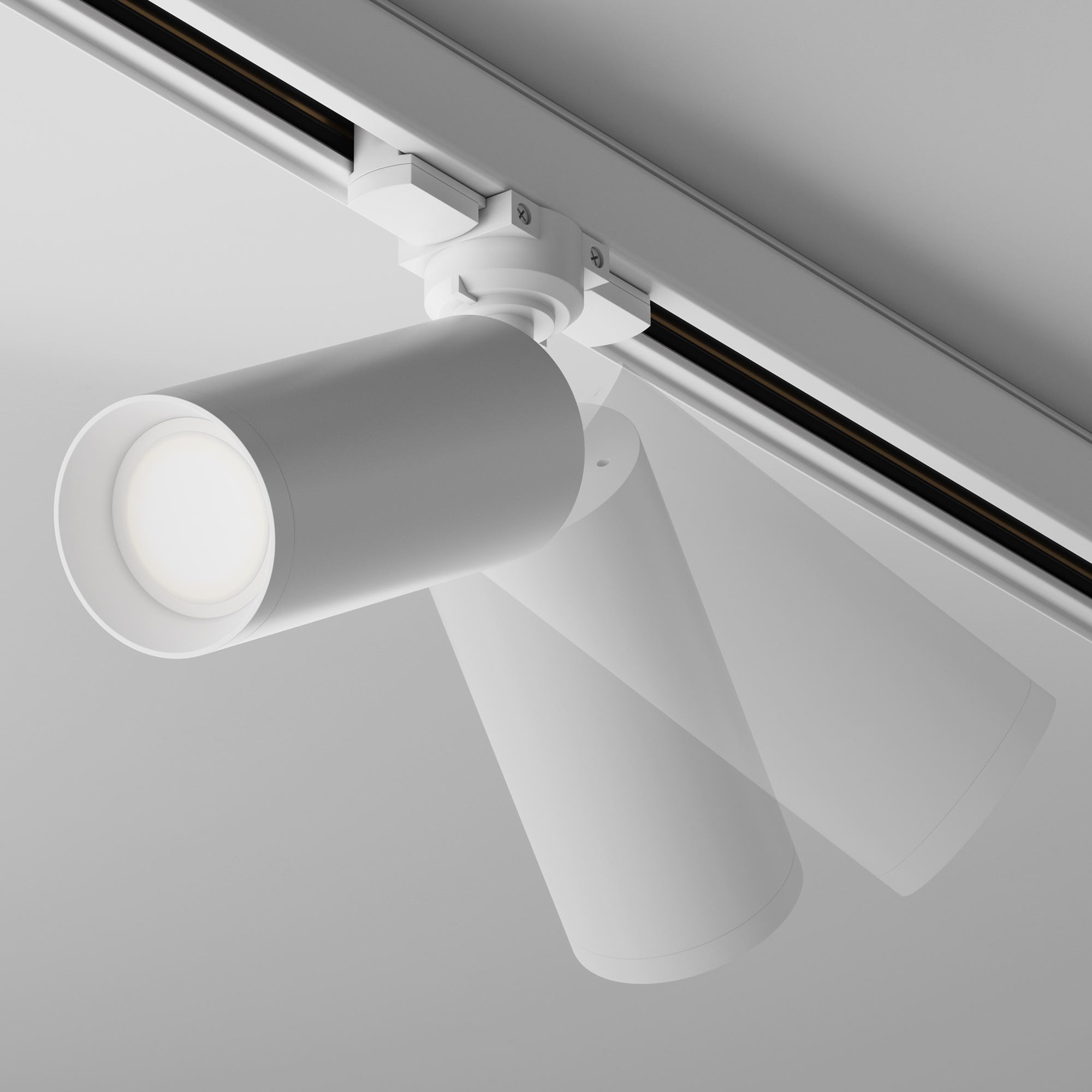 Трековый светильник Maytoni Focus TR028-3-GU10-W_MY