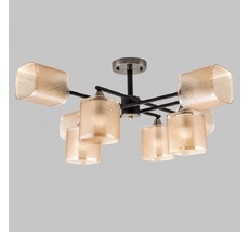 Потолочная люстра на штанге Imex MD.4212-8-S-BK+AB_IM