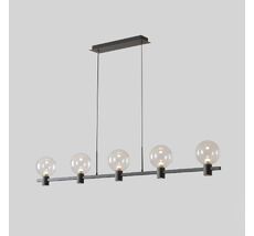 Светильник подвесной Crystal Lux DUET SP35W LED BLACK_CR