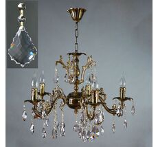 Хрустальная люстра Ambiente Ambient 2118/5 PB New Leaf_BZ