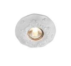 Встраиваемый светильник Maytoni Gyps Classic DL284-1-01-W_MY