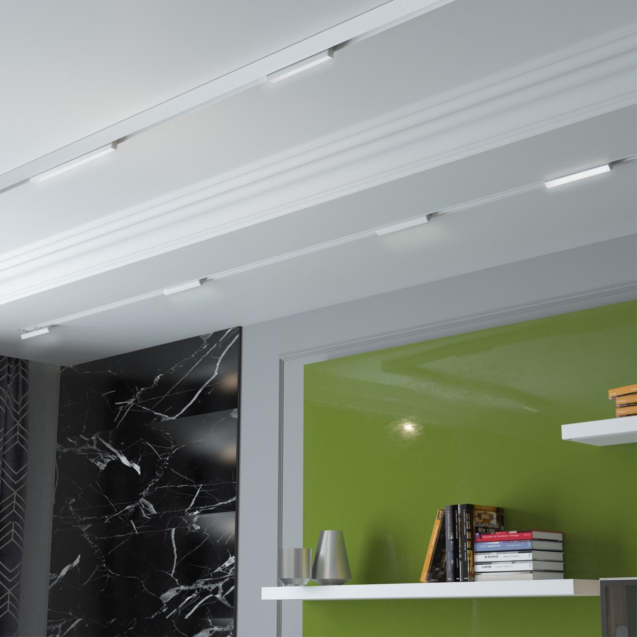 Трековый светильник Novotech для низковольного шинопровода FLUM 358538