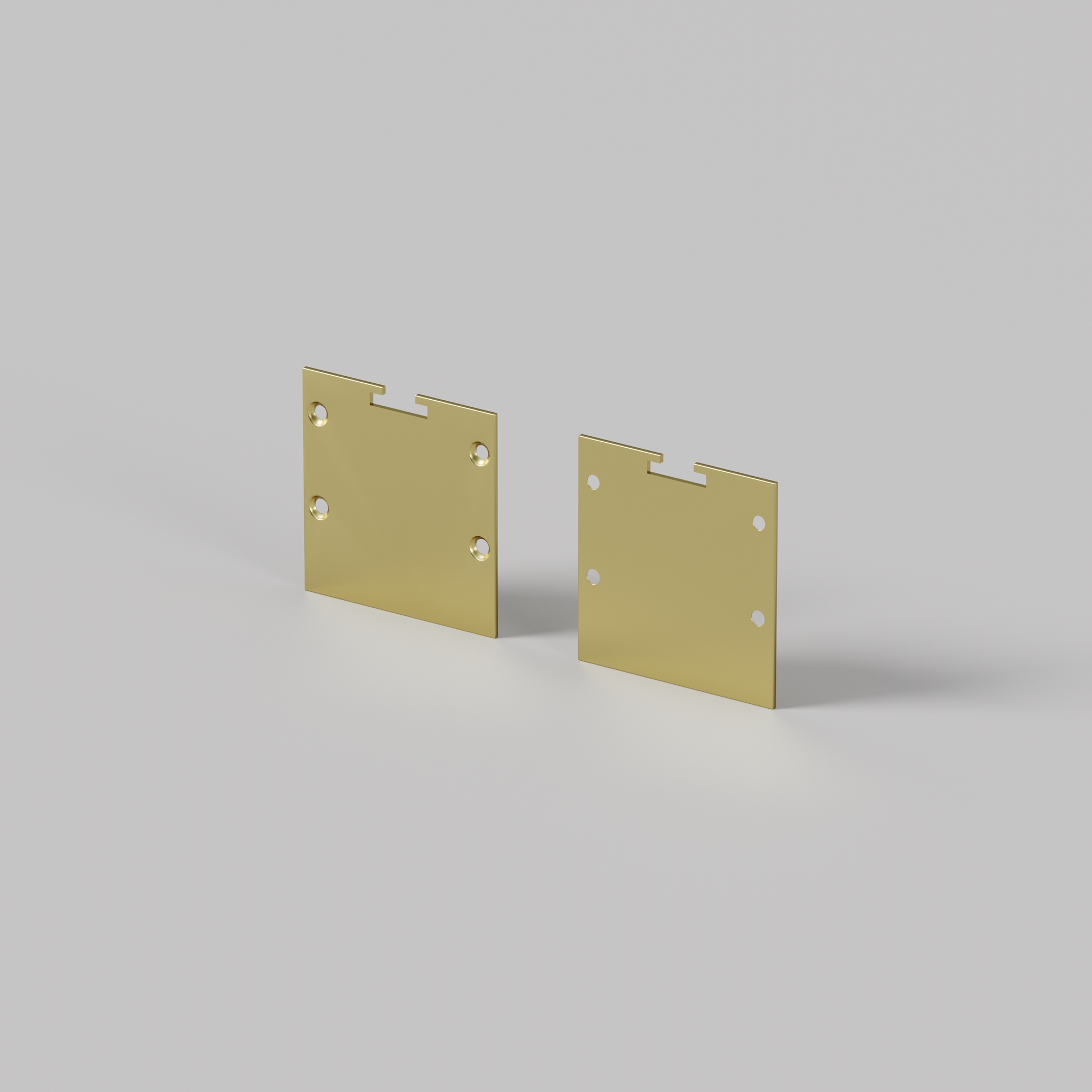 Комплект заглушек (для профиля 35?35) 2 шт., ALM-3535BT-BR-EC 642039 Maytoni 642039_MY