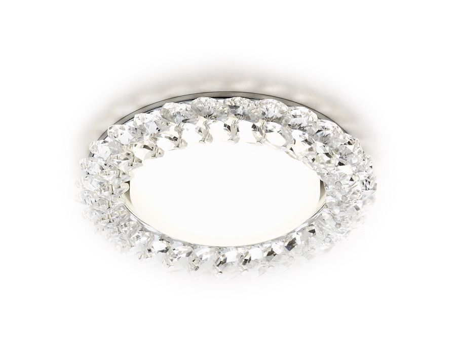 Встраиваемый светильник Ambrella light Crystal G206 CL/CH_AMB