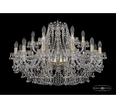 Хрустальная люстра Bohemia Ivele 1409/12+6/300 G_BI