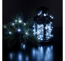 Гирлянда нить Роса белый 10м IP20 400-008 a056041_EU