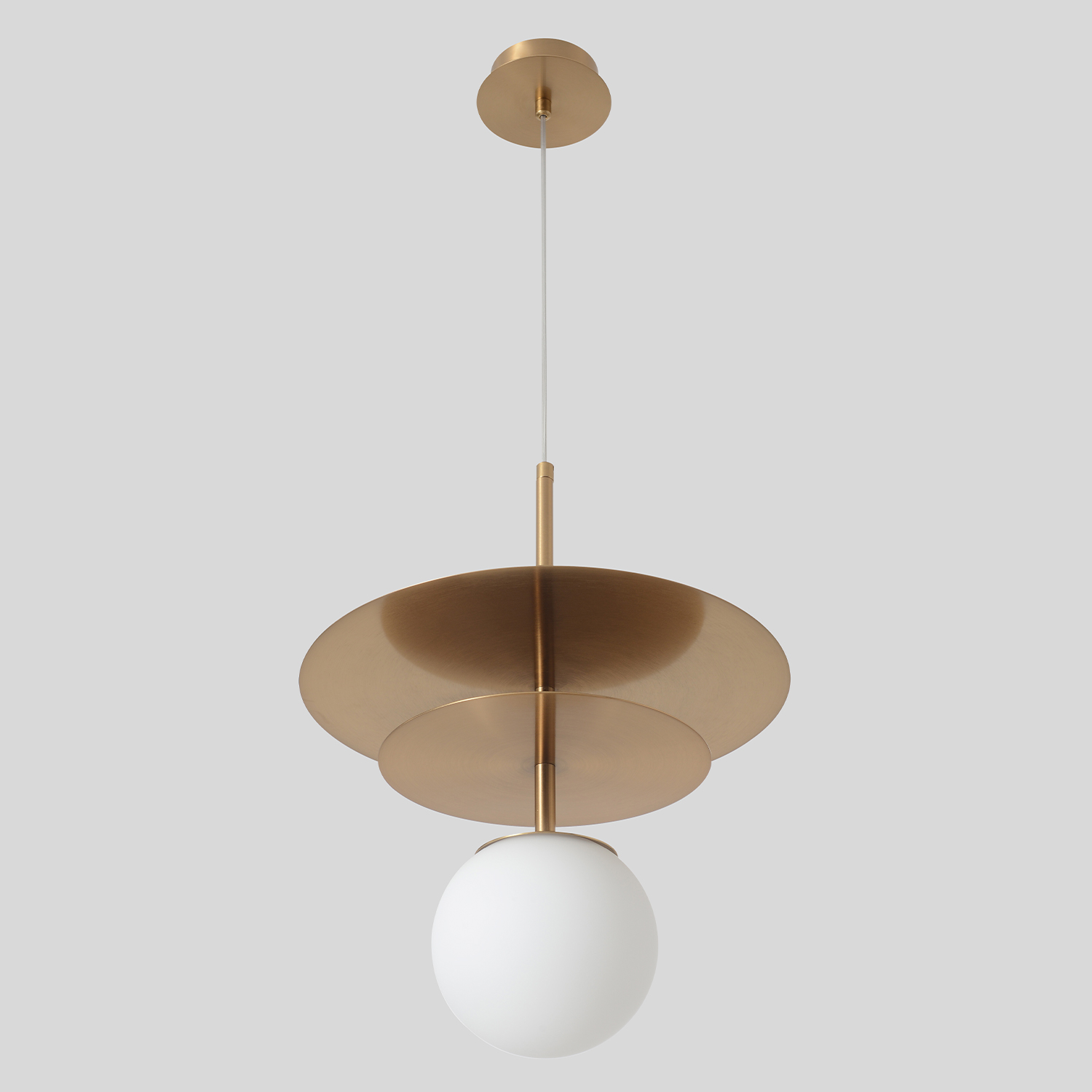 Подвесной светильник Crystal Lux UVA UVA SP1.1 BRASS_CR