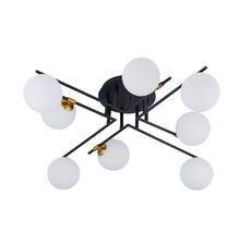 Потолочный светильник Arte Lamp GEMINI A2243PL-8BK