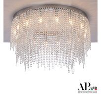 Хрустальная люстра APL LED Sicilia SH02.73.D.Ni.E14.PK_BI