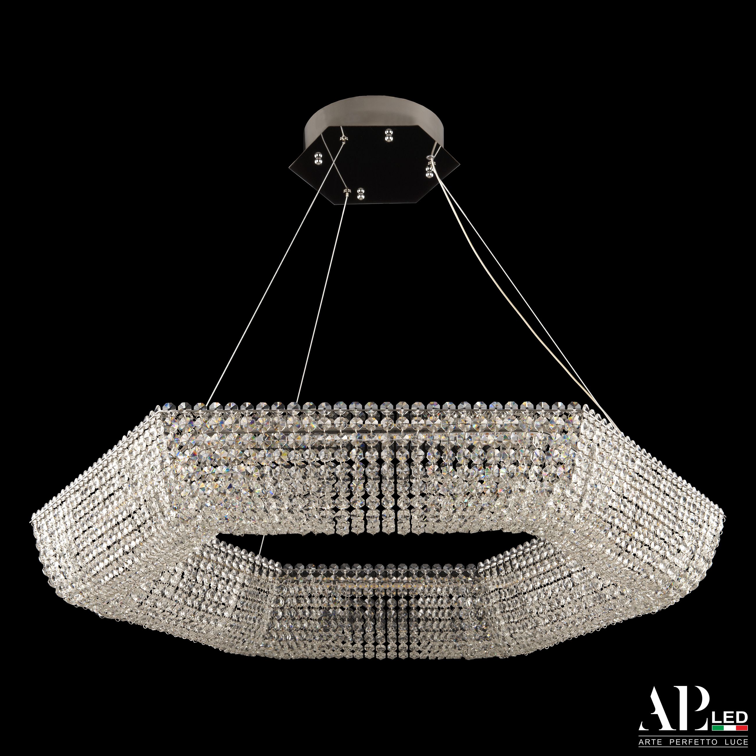 Хрустальная люстра APL LED Sicilia SH506.0.80.A.Ni.4000