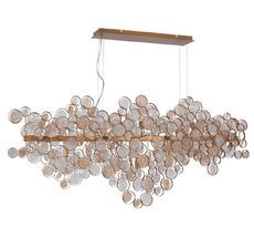 Подвесная люстра Crystallux DESEO DESEO SP15 L1400 GOLD_CR