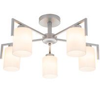 Потолочная люстра на штанге Escada 1142/5P Silver_ESC