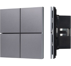 INTELLIGENT Кнопочная панель KNX-304-23-IN Grey (BUS, Frameless) (IARL, IP20 Металл, 2 года) 038366 Arlight 038366_ARL
