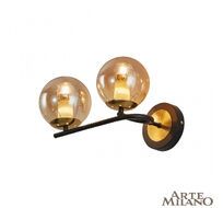 Бра Arte Milano Neapolis 273708/2B BK/GD