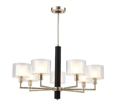 Подвесная люстра Crystallux MAESTRO MAESTRO SP-PL7 GOLD_CR