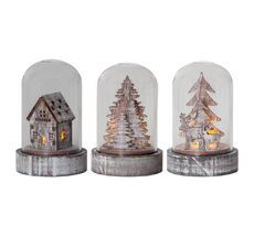 Светильник-статуэтка новогодний на батарейках Eglo KUPOL 410046