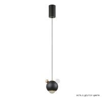Подвесной светильник Crystal Lux AMIGO AMIGO SP LED BLACK_CR